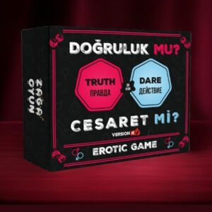 Yetişkinler için hazırlanan Doğruluk mu Cesaret mi oyun kartları