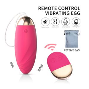 Uzaktan kumandalı mini vibratör LILO pembe