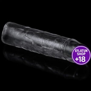 Titreşimli ve realistik penis kılıfı