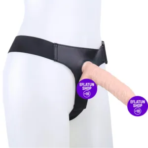 20cm içi dolu dildo yan görünüm