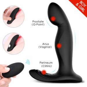 Zeus 3 bölgeli anal vibratör