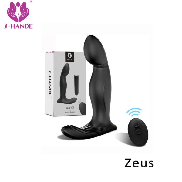 Manyetik USB şarjlı 3 bölgeli anal vibratör