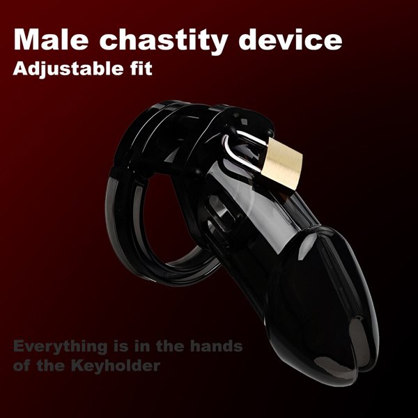 kilitli üç parçalı penis kafesi