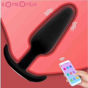 MedSilk app kontrollü medikal silikon anal plug