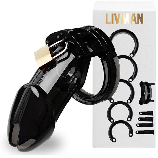 havalandırmalı üç parçalı penis kafesi