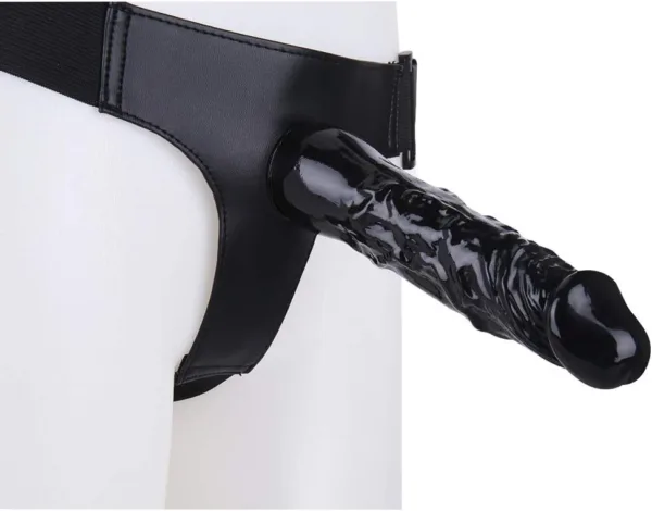 vantuzlu siyah dildo