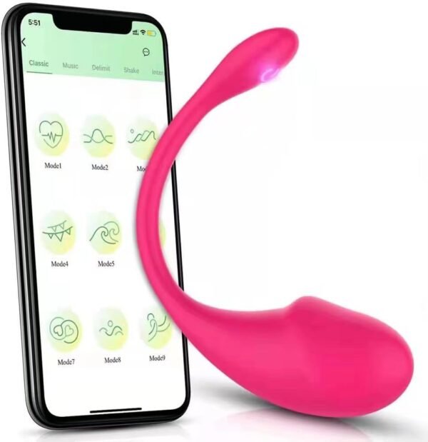 Gelişmiş teknoloji ile donatılmış APP kontrollü vibratör.
