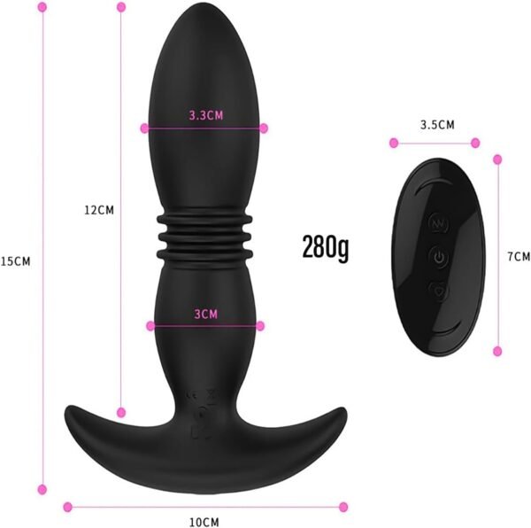 Uzaktan kumandalı prostat uyarıcı plug