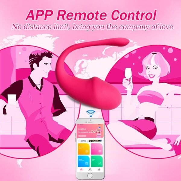 Seyahatler için ideal, APP kontrollü kompakt vibratör.