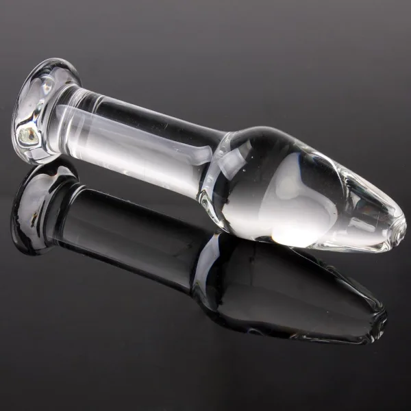 uzun cam anal plug geniş çap
