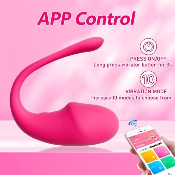 APP kontrollü vibratör, güçlü ve sessiz çalışma özelliğiyle dikkat çeker.