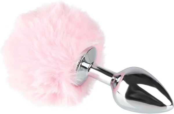 Ponponlu çelik anal plug dayanıklı malzeme