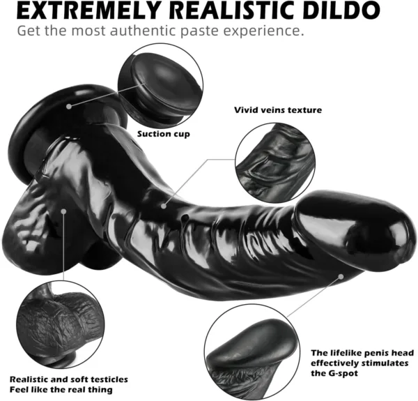 içi dolu 21 dildo doğal görünüm