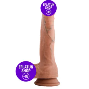 Titreşimli realist dildo ürünü
