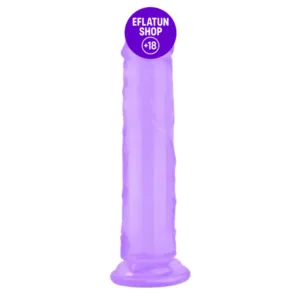 Mor renkte gerçekçi dildo tasarımı
