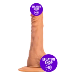Kalın etli dildo modeli yoğun uyarım sunar