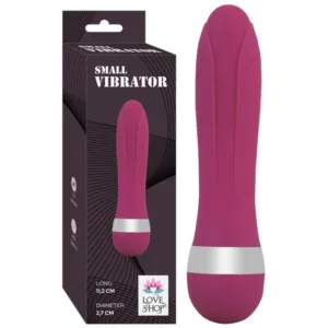 Kompakt ve pembe renkli mini silikon vibratör