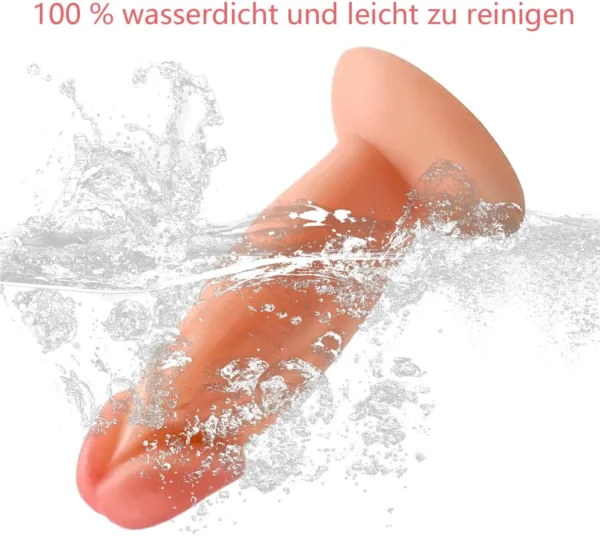 Cilt dostu kompakt dildo