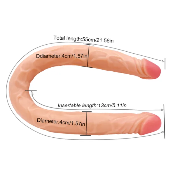 Kadınlar için çift uçlu dildo
